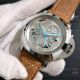 Copy Panerai Luminor GMT SS Brown Leather Strap Watch Pam578 (6)_th.jpg